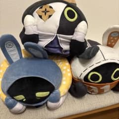 GIGO限定 ゼンゼロ ボンプ 寝そべりぬいぐるみ 3種 コンプセット