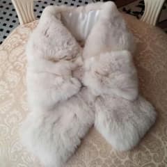 FURLAフルラ♡リボンマフラー♡新品未使用♡レッキス　ラビット♡のサムネイル