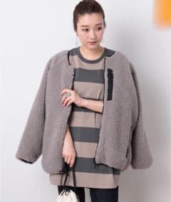 【新品、タグ付き】FREAKS STORE リバーシブル ボアブルゾンのサムネイル