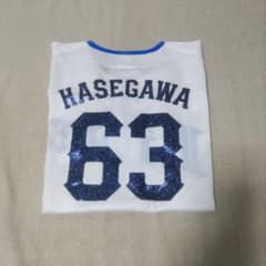 西武ライオンズ.長谷川信哉ユニフォーム(ブルー.Sサイズ.ラメネイビー