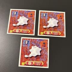 アマダ ポケモン シール メタモン 3枚セット 最強シール烈伝