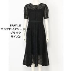 FRAY I.D フレイアイディー エンブロイダリードレス ブラック - メルカリ