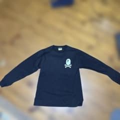 A BATHING APE 長袖 Tシャツ ブラック Mサイズのサムネイル