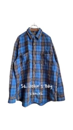 値下げ　St. John's Bay XL ネルシャツ セントジョンズベイのサムネイル