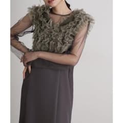 美品＊atlo フリルボレロ 3点セット パーティードレス - メルカリ