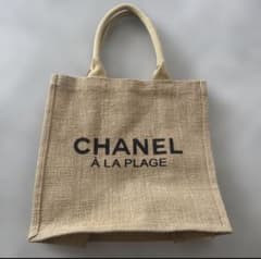 CHANEL A LA PLAGE 麻風ミニトートバッグ ノベルティのサムネイル
