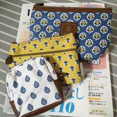 リンネル付録ポーチ3点セット☆のサムネイル