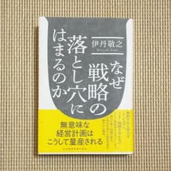 なぜ戦略の落とし穴にはまるのかのサムネイル
