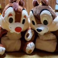 ディズニーリゾート ぬいぐるみ型パペット チップとデールのサムネイル
