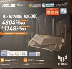 ASUS TUF AX6000 無線LANルーター【初期化動作確認済み】 - メルカリ