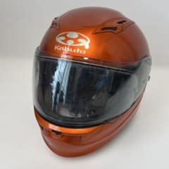 Kabuto カムイ2 フルフェイスヘルメット シャイニーオレンジ XLサイズ