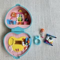 エンジェルポケット リングハウス 夢見るベッドルーム ハート型ブルー