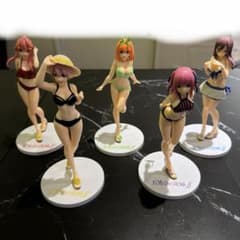 五等分の花嫁∬ 水着フィギュア 5体セットのサムネイル