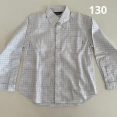 コムサイズム　ボタンダウンシャツ　130cmのサムネイル