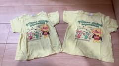 双子 アンパンマン 保育園 Tシャツ 2枚セット 95 90 女の子のサムネイル