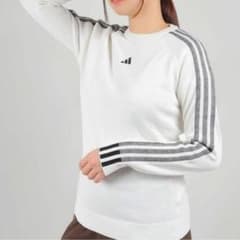 adidas アディダス ニット セーター L ゴルフ テニス スポーツ メンズ