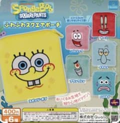 スポンジボブ ふわふわスクエアポーチ 【プランクトン】のサムネイル