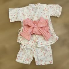 花柄甚平とリボンセットのサムネイル