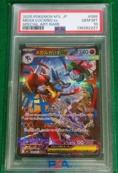PSA10 메갈 카리오 ex SAR 포켓몬 카드
