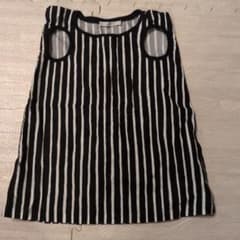 marimekko ノースリーブワンピース ストライプのサムネイル