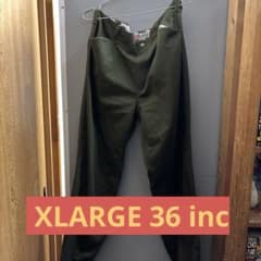 ブ*ン様 X-Large ワークパンツ　カーキ　36Incのサムネイル