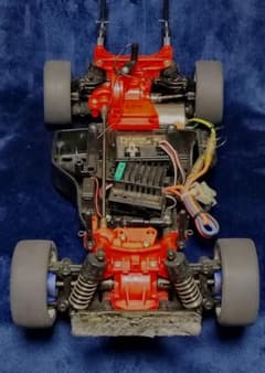 タミヤ 1/10 電動RC4WDレーシングカー「ワークス4WDシャーシ」おまけ付