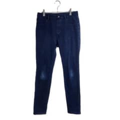 Uniqlo Skinny Pants, Size L, Navy, Heattech Stretch, Autumn/Winter, for Outings