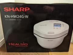 新品未開封 SHARP ヘルシオ ホットクック(KN-HW24G-W )のサムネイル