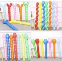 ❤️値下げ❤️✨NOLITOY✨バルーン長い風船５０本入り❤️のサムネイル