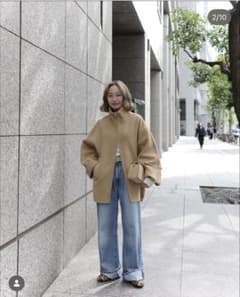 etretokyo エトレトウキョメルトンリバーブルゾン S - メルカリ