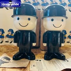 60' pride Mr. Fred フレッド君キャニスター×2当時箱付 60' Homepride Mr. Fred フレッド君キャニスター×2当時箱付 - メルカリ
