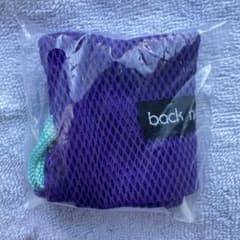 backnumber ガチャガチャ カプセルトイ　メッシュ巾着 パープルのサムネイル