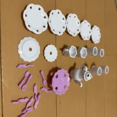 リカちゃん　食器セットのサムネイル