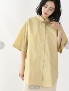 LOWRYSFARM イエロー 半袖シャツ