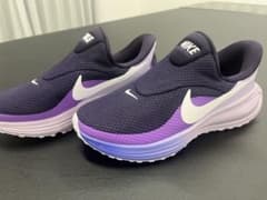 NIKE スリッポン スニーカー パープルのサムネイル