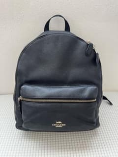 【週末値下げ中】コーチ　coach チャーリー　バックパック　リュック　ブラックのサムネイル