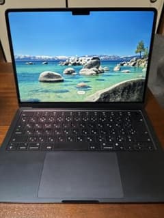 MacBook Air M2 256GB ミッドナイト 充放電61回 - メルカリ