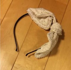 ♡スマッキーグラム レース パール カチューシャ リボン 可愛い♡のサムネイル