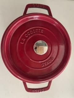 STAUB ピコ・ココット 22 cm, ラウンド, チェリー, 鋳鉄のサムネイル