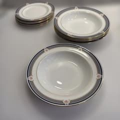 ウェッジウッド　ウェーバリー　スープ・パスタ皿　5枚 ウェッジウッド ウェーバリー スープ・パスタ皿 5枚 - メルカリ