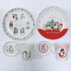 mofusand クリスマスプレート フタ付きマグカップ 2023 2024 mofusand クリスマスプレート フタ付きマグカップ 2023 2024 | Mercari