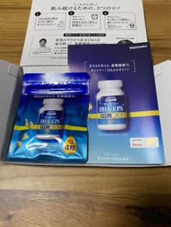 サントリー DHA＆EPA✚セサミンEXオリザプラス 新品・未開封 即日配送可のサムネイル