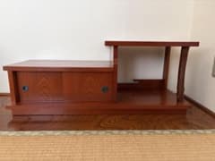 床の間台　和家具　飾り棚のサムネイル