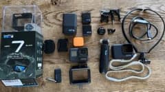 GoPro HERO7 BLACK アクセサリー付き 様々な方法で撮影可能のサムネイル