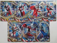 ウルトラマンフュージョンファイトSR７枚セットのサムネイル