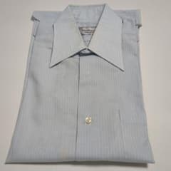 21)Takashimaya メンズ ストライプ柄 半袖ワイシャツのサムネイル