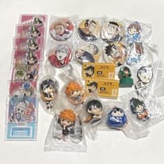 ハイキュー!! 缶バッジ カプセルトイ アクリルスタンド まとめ売り