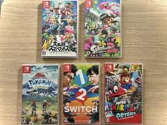 Nintendo Switch 카세트 5개 세트
