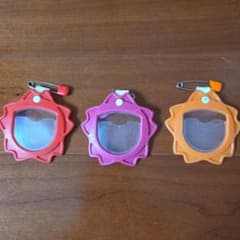 名札ホルダー 3個セット 安全ピン付きのサムネイル