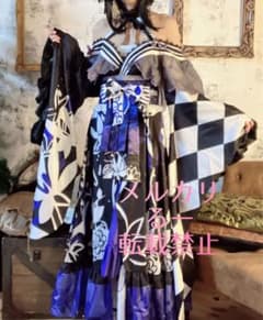 まのさば 魔法少女ノ魔女裁判 宝生マーゴ コスプレ衣装セット 和風ロリータ まのさば 魔法少女ノ魔女裁判 宝生マーゴ コスプレ衣装セット 和風